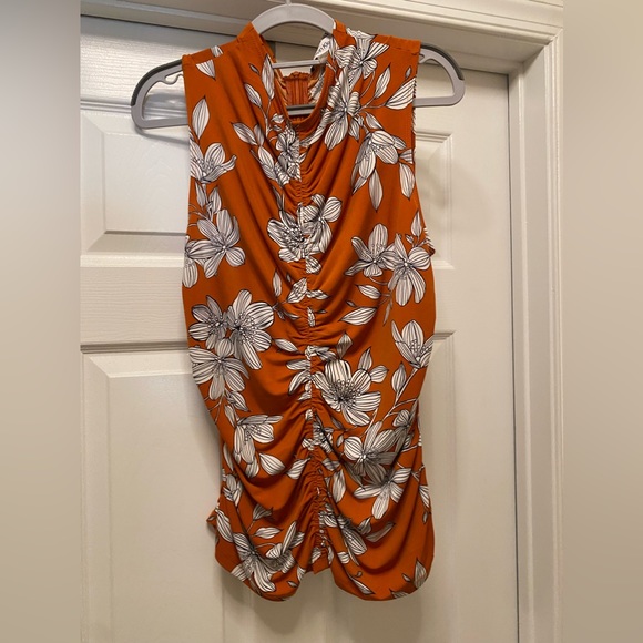 Calvin Klein gathered blouse - Picture 1 of 3
